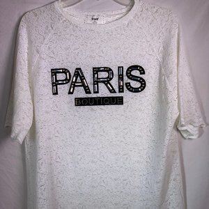 Lace T-shirt